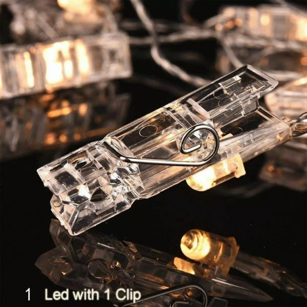 NEW! AESTHETIC CLOTHING PIN SET FAIRY LIGHTS - Picture 8 of 8